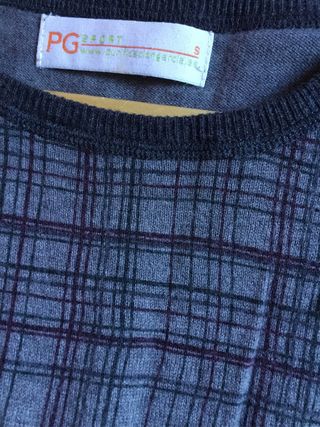 Vestido deportivo Purificación García gris y negro