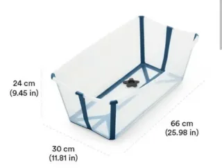 Bañera Bebé Plegable Stokke + hamaca