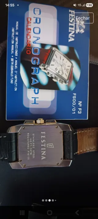 Relógio Festina Quartz Cronógrafo F16135