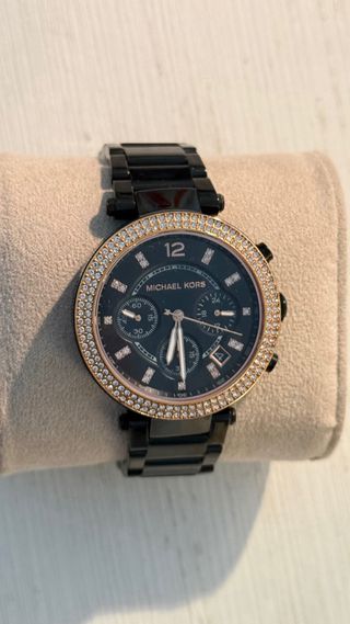 Reloj Michael Kors Negro y Dorado