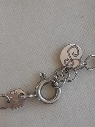Collar Singularu Plata con Circonita