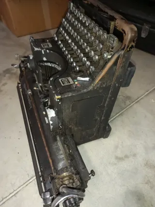 Hispano Olivetti Carro Largo Años 50