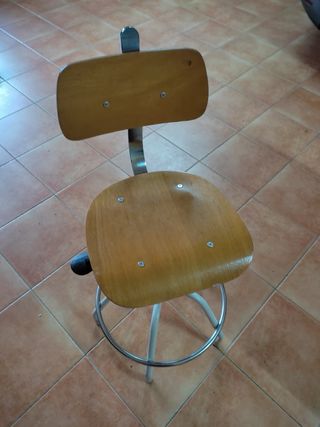 Mesa de Dibujo Metálica y Madera