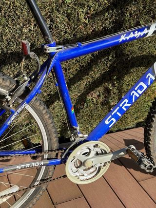 Bicicleta Azul oscuro de Montaña marca Strada Kaya