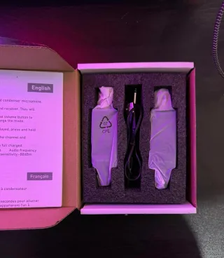 Microfono Wireless UHF M-ONE TX RX