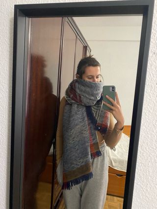 Bufanda Zara a cuadros