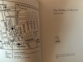 Guida vintage Wallace Collection
