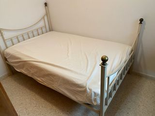 Somier y Cama Metálica para colchon 120x190