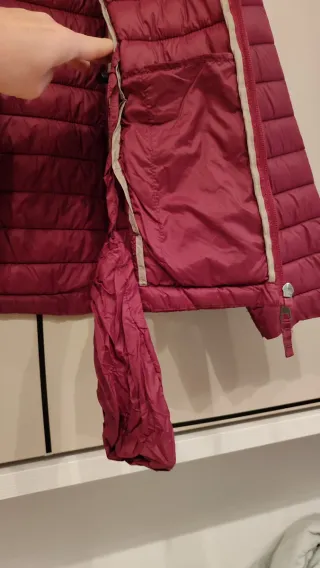 Abrigo TEX granate talla M