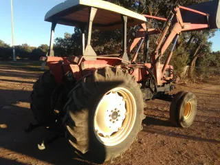 Tractor Same Explorer 80 con pala