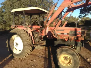 Tractor Same Explorer 80 con pala