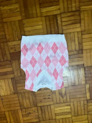 Top rayas blanco y negro escote Bardot