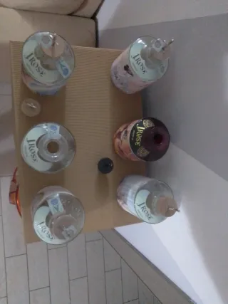 Set 6 bottiglie Gin J.Rose vuote Milo Manara Palma