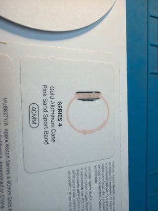 Apple Watch Series 4 40mm Oro Rosa