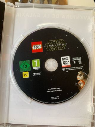 LEGO Star Wars El Despertar de la Fuerza PC DVD.