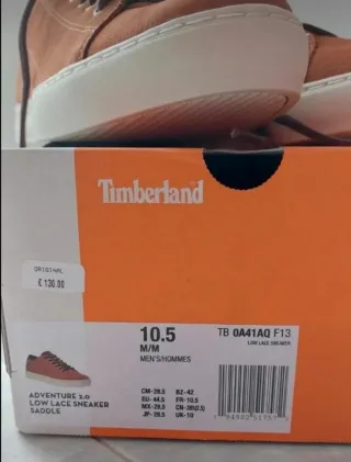 Scarpe Timberland Uomo Beige/Marrone Tg 44,5