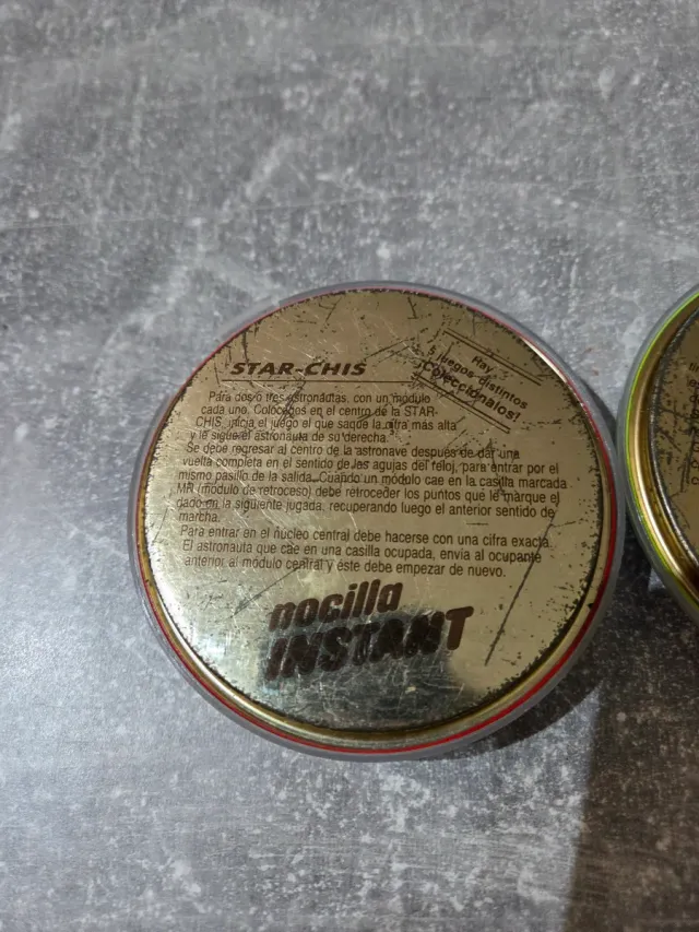 Coleccion Nocilla Juegos de Mesa Magnéticos 1980