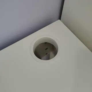 Escritorio y silla infantil blanco