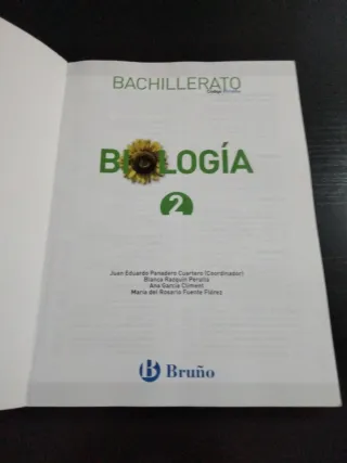Código Bruño Biología 2 Bachillerato