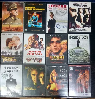 DVD de Películas Variadas - 1€ Cada Una