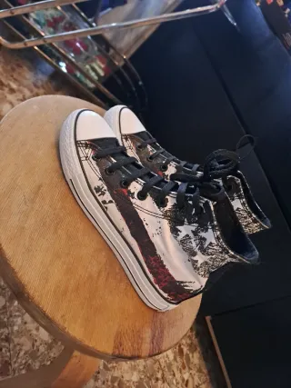 Zapatillas Converse Altas Estampadas talla 38