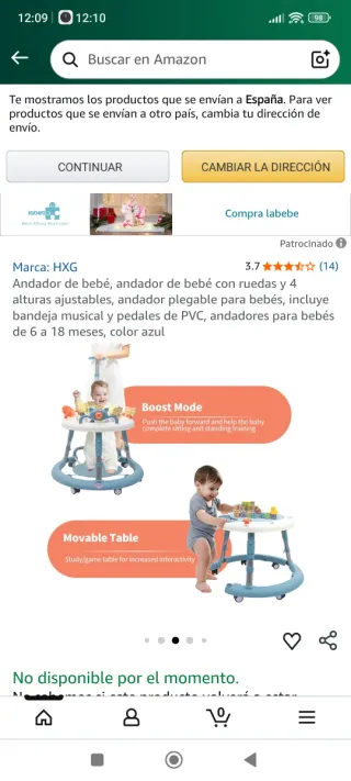 Sillita de paseo Jane rocket