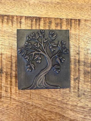 Sello antiguo árbol