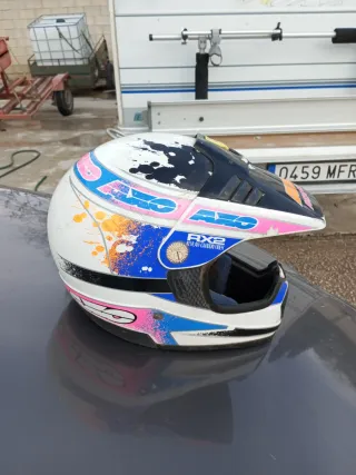 Casco Motocross Vintage Axo RX2