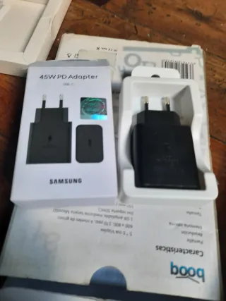 Cargador Samsung 45W PD USB-C altura 25
