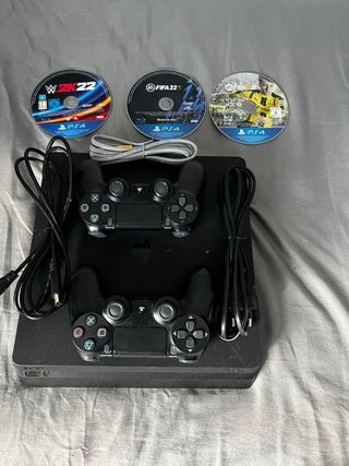 Ps4 Slim 500 GB + 3 Juegos