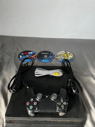 Ps4 Slim 500 GB + 3 Juegos