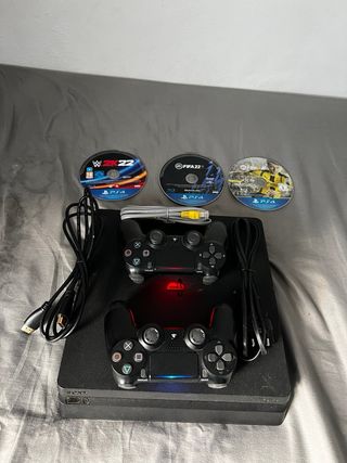 Ps4 Slim 500 GB + 3 Juegos