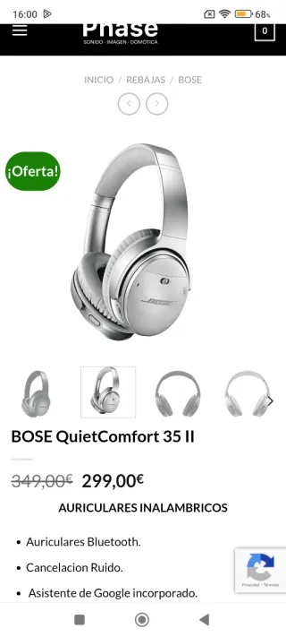 Auriculares Bose Bluetooth