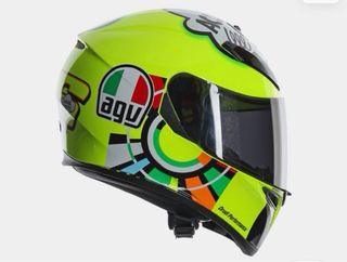 Casco AGV Amarillo Neón