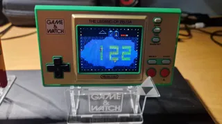 Game & Watch Super Mario Bros. 35th+ Zelda+ stands