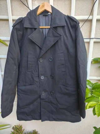 Parka hombre negra