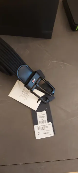 Cintura Tommy Hilfiger elastica taglia 90