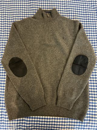 Jersey Hackett cremallera cuello L