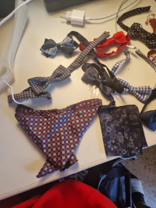 Set papillon e fazzoletto bambino