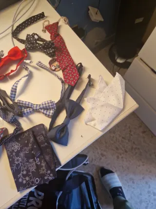 Set papillon e fazzoletto bambino