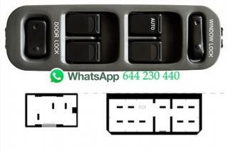 MANDO ELEVALUNAS DELANTERO IZQUIERDO(4 BOT)13PIN