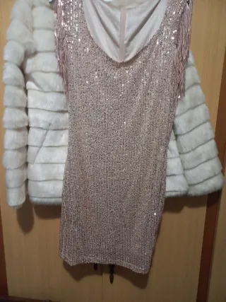 Chaquetón pelo sintético Lefties Talla S+ REGALO