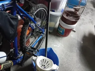 Bicicleta de Montaña Azul