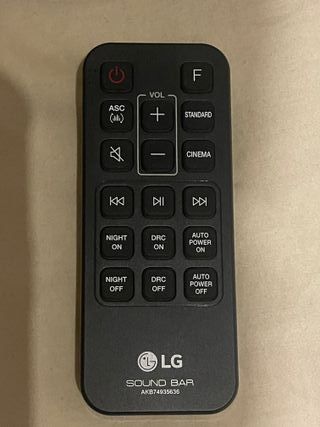 Barra de Sonido LG