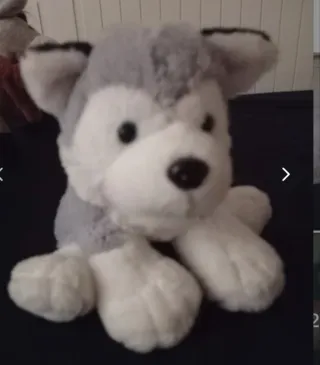 Lote peluches burros y perro