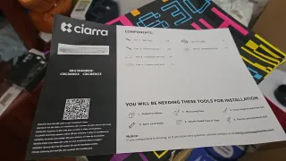 Campana extractora CIARRA negra