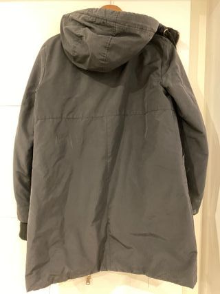 Parka Zara Negra Mujer