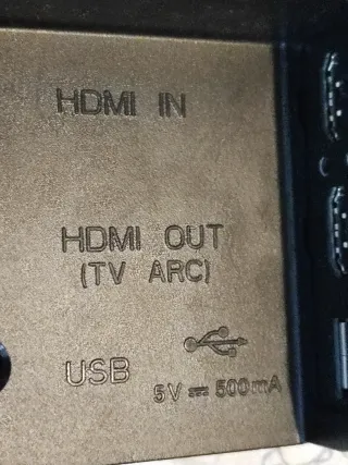 Barra de Sonido LG Negra