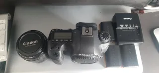 Cámara Canon 6D Reflex Negra