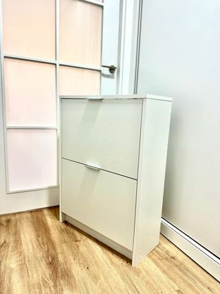 Zapatero Blanco Leroy Merlin